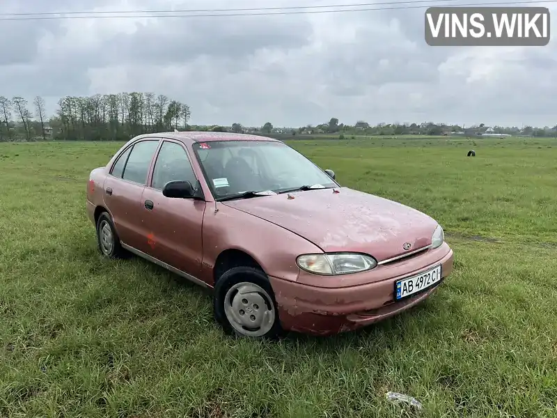 Hyundai Accent 1995, фото з оголошення 1 з 21, VIN KMHVF31NPSU100766