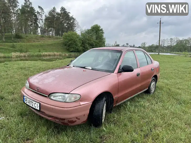 Hyundai Accent 1995, фото з оголошення 2 з 21, VIN KMHVF31NPSU100766