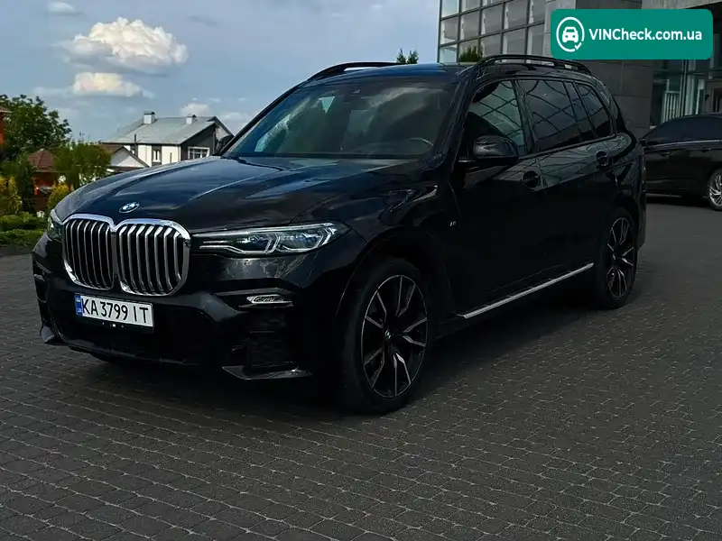 BMW X7 2022, фото з оголошення 1 з 20, VIN WBACW810209L37299