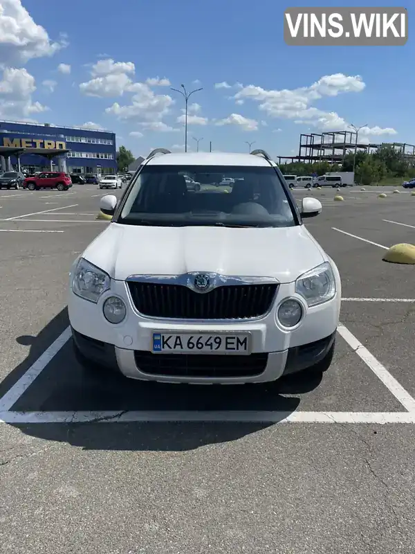 Skoda Yeti 2012, фото з оголошення 1 з 19, VIN TMBLD25L1CB700523