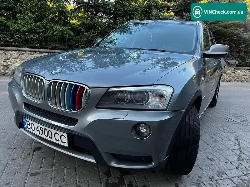 BMW X3 2014, фото з оголошення 1 з 20, VIN WBAWY510000E21442
