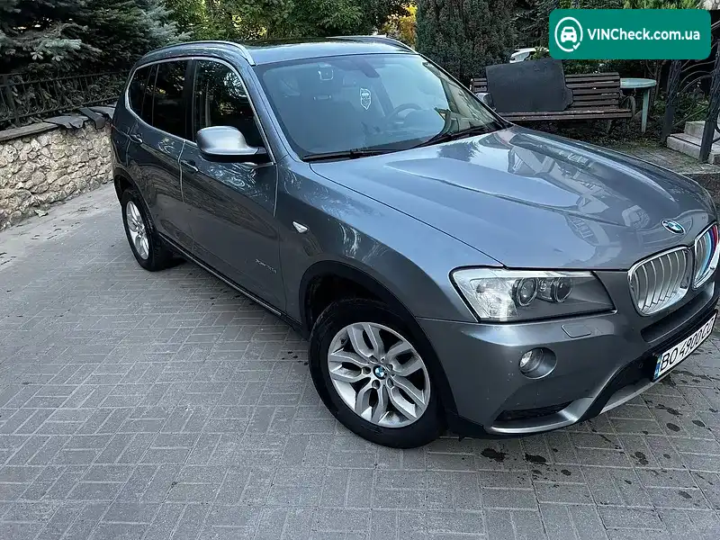 BMW X3 2014, фото з оголошення 2 з 20, VIN WBAWY510000E21442
