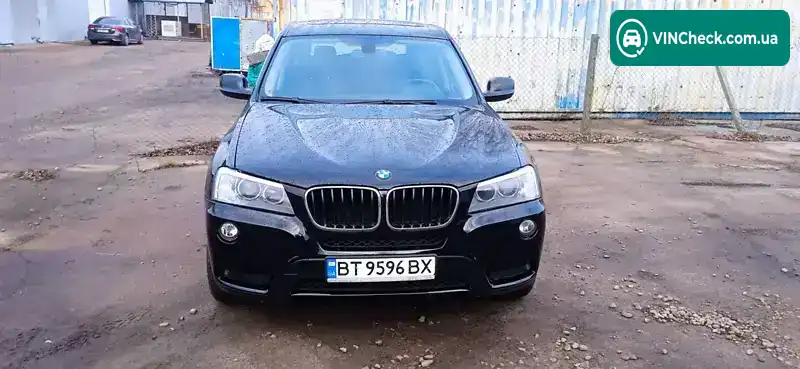 BMW X3 2014, фото з оголошення 1 з 10, VIN 5UXWX9C53E0D38678