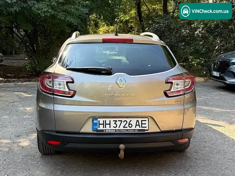 Renault Megane 2011, фото з оголошення 2 з 15, VIN VF1KZ090E46320074