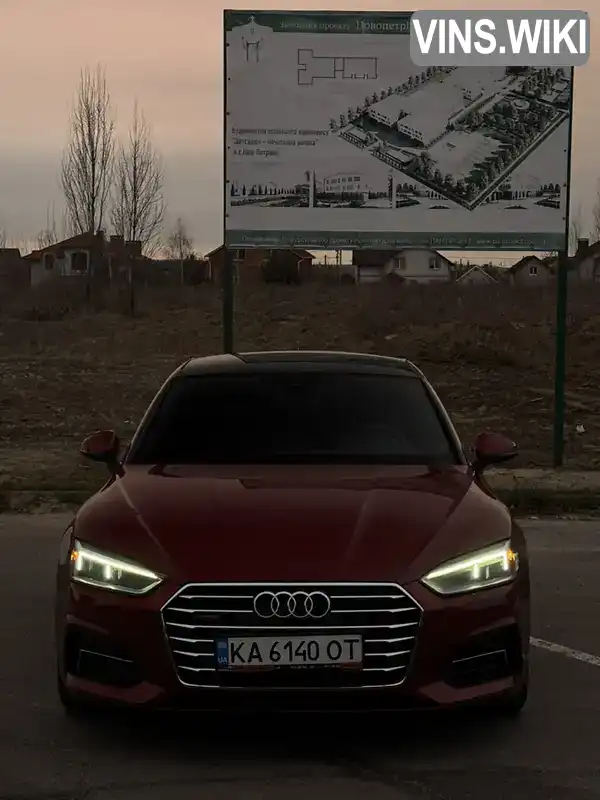 Audi A5 2017, фото з оголошення 2 з 15, VIN WAUENCF58JA042422