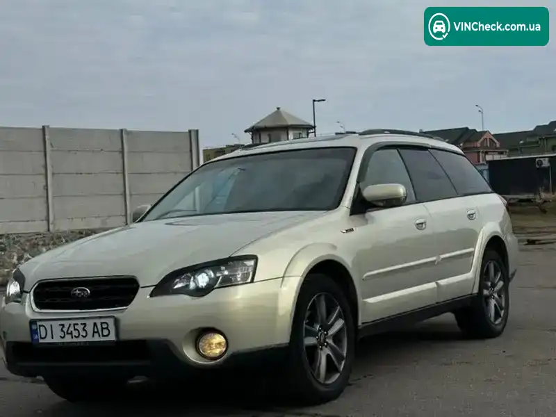 Subaru Outback 2004, фото з оголошення 2 з 13, VIN JF1BPELUA5G025736