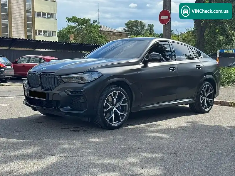 BMW X6 2023, фото з оголошення 1 з 20, VIN WBAGT610909R34738