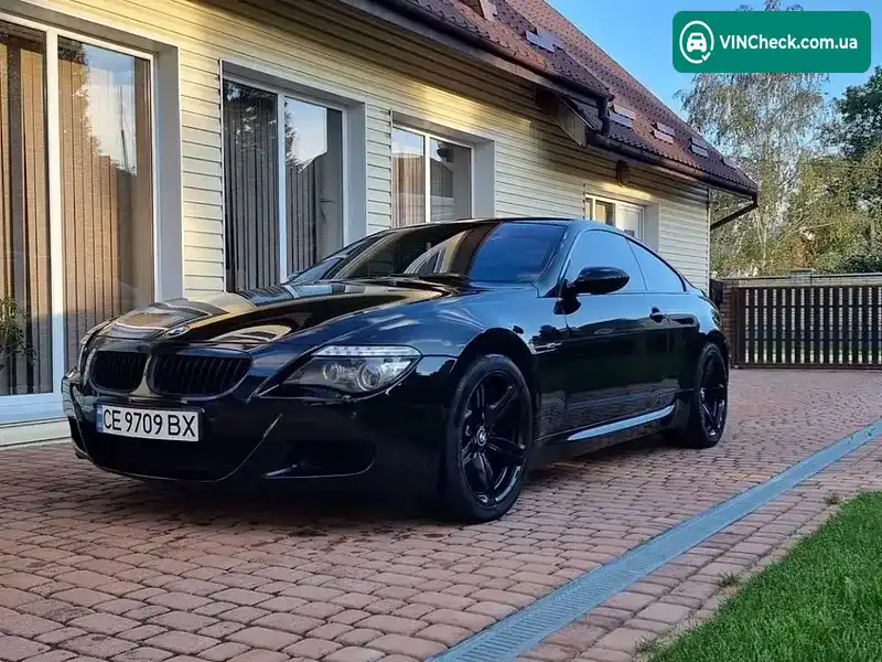 BMW 6 Series 2008, фото з оголошення 2 з 11, VIN WBAEA51080CV55806