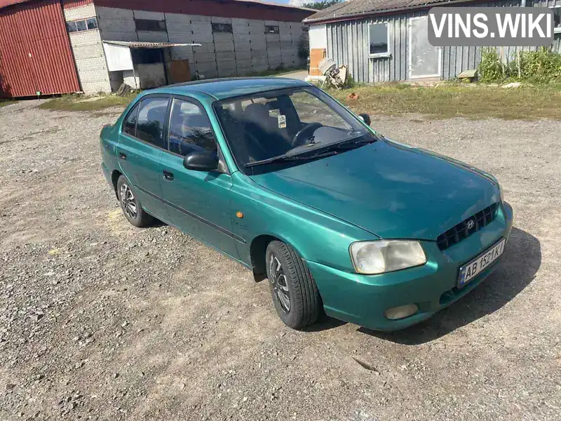 Hyundai Accent 2000, фото з оголошення 1 з 8, VIN KMHCG41FPYU121698