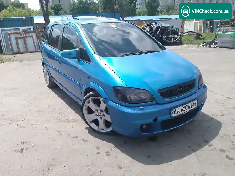 Opel Zafira 2002, фото з оголошення 1 з 21, VIN W0L0TGF7522285563