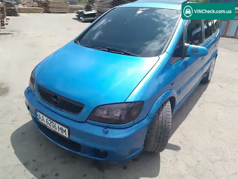 Opel Zafira 2002, фото з оголошення 2 з 21, VIN W0L0TGF7522285563