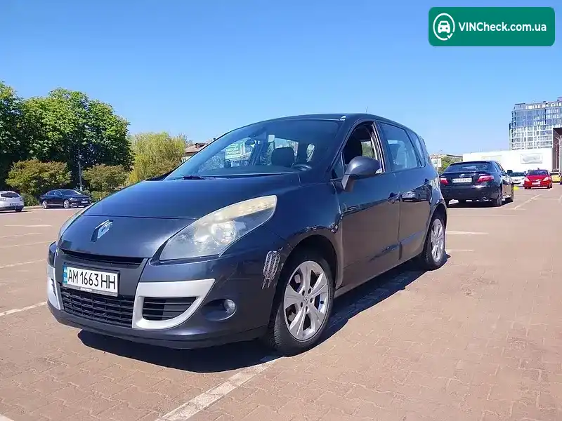 Renault Scenic 2010, фото з оголошення 2 з 17, VIN VF1JZ2B0D44365284