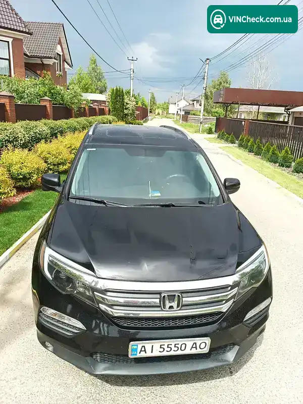 Honda Pilot 2017, фото з оголошення 2 з 21, VIN 5FNYF6H79HB059227