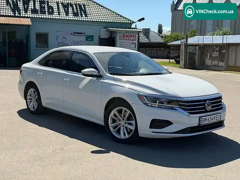 Volkswagen Passat 2020, фото з оголошення 2 з 17, VIN 1VWSA7A33LC019651