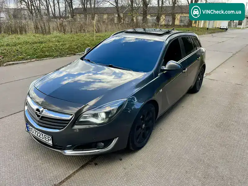 Opel Insignia 2015, фото з оголошення 1 з 21, VIN W0LGM8E35G1047371