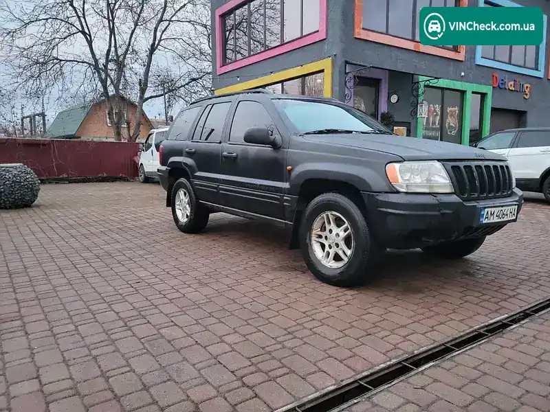 Jeep Grand Cherokee 1999, фото з оголошення 1 з 7, VIN 1J4GWB844YY104420