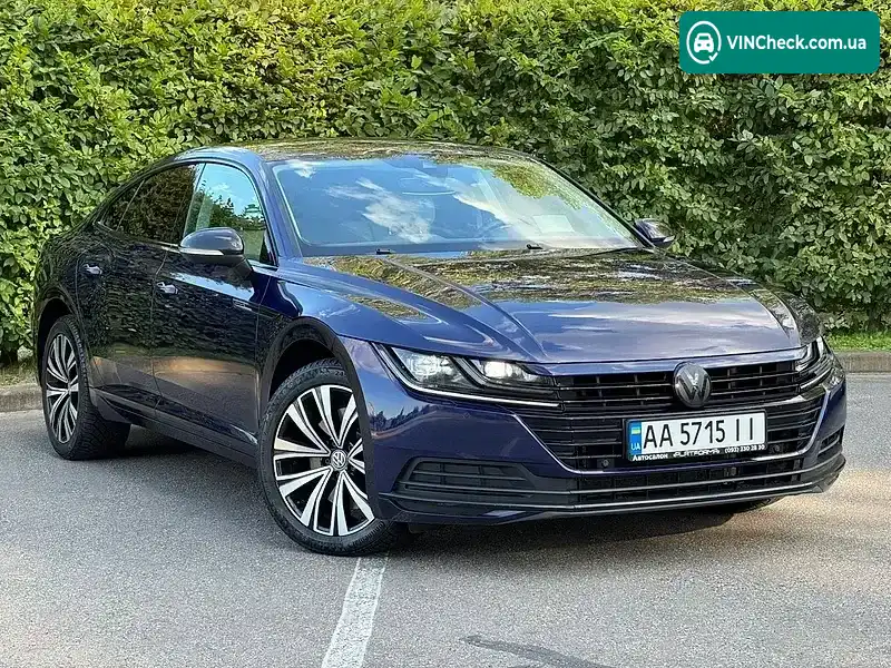 Volkswagen Arteon 2018, фото з оголошення 1 з 20, VIN WVWZZZ3HZJE517979