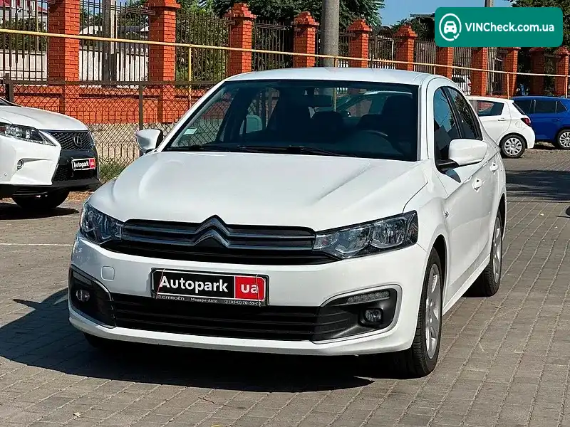 Citroen C-Elysee 2018, фото з оголошення 1 з 20, VIN VF7DDBHY6JJ597498