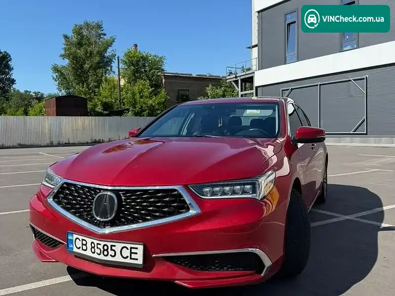 Acura TLX 2019, фото з оголошення 1 з 12, VIN 19UUB1F30LA005718