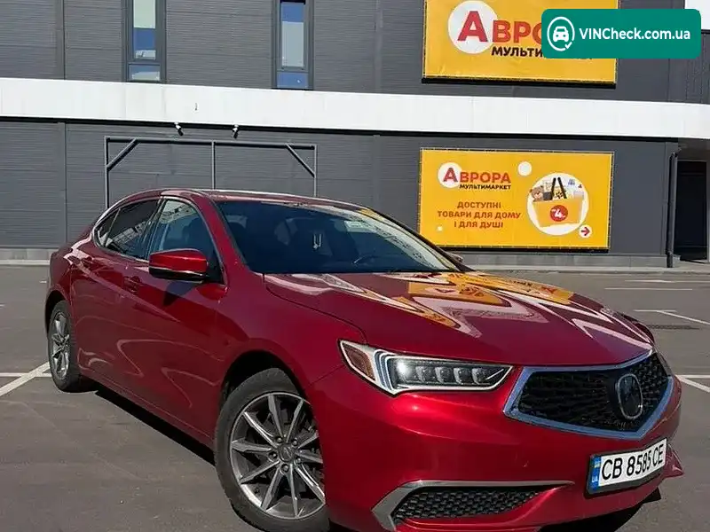 Acura TLX 2019, фото з оголошення 2 з 12, VIN 19UUB1F30LA005718