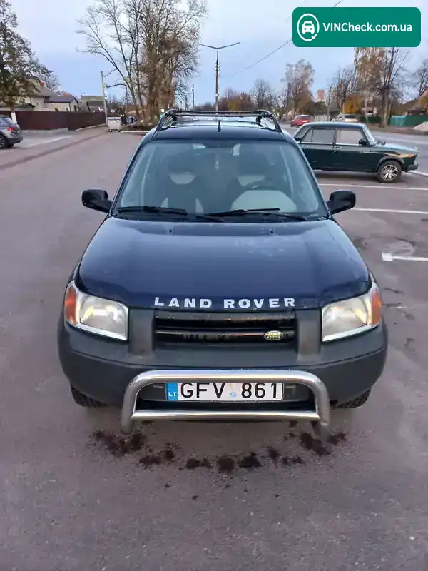 Land Rover Freelander 2001, фото з оголошення, VIN SALLNABB8YA555983