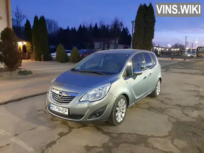 Opel Meriva 2013, фото з оголошення 1 з 19, VIN W0LSH9EA4E4073006