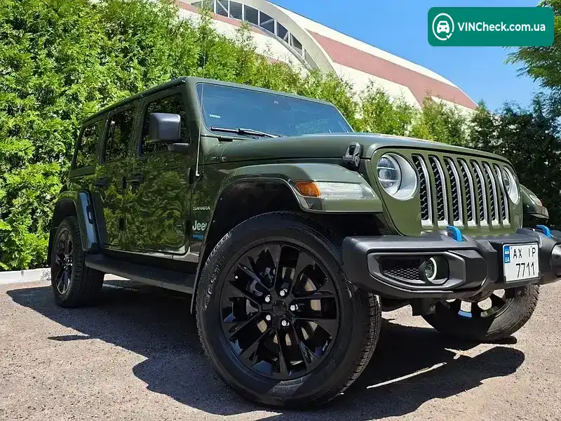 Jeep Wrangler 2021, фото з оголошення 2 з 20, VIN 1C4JJXP65MW824874