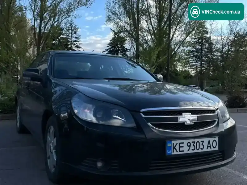 Chevrolet Epica 2007, фото з оголошення 1 з 11, VIN Y6DLF69KE8B097421
