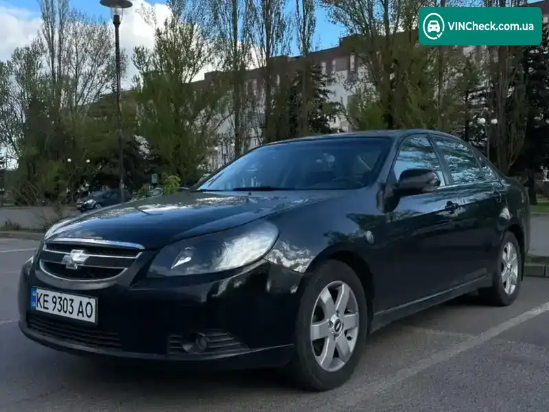 Chevrolet Epica 2007, фото з оголошення 2 з 11, VIN Y6DLF69KE8B097421