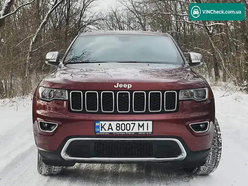 Jeep Grand Cherokee 2016, фото з оголошення 1 з 18, VIN 1C4RJFBG9HC718030