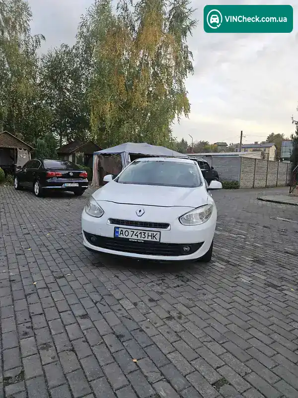 Renault Fluence 2012, фото з оголошення 2 з 8, VIN VF1LZBS0546837061