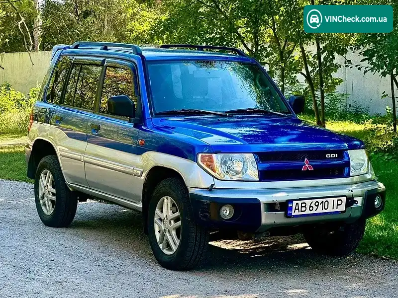 Mitsubishi Pajero Pinin 2002, фото з оголошення 1 з 20, VIN JMP0NH77W2X012159