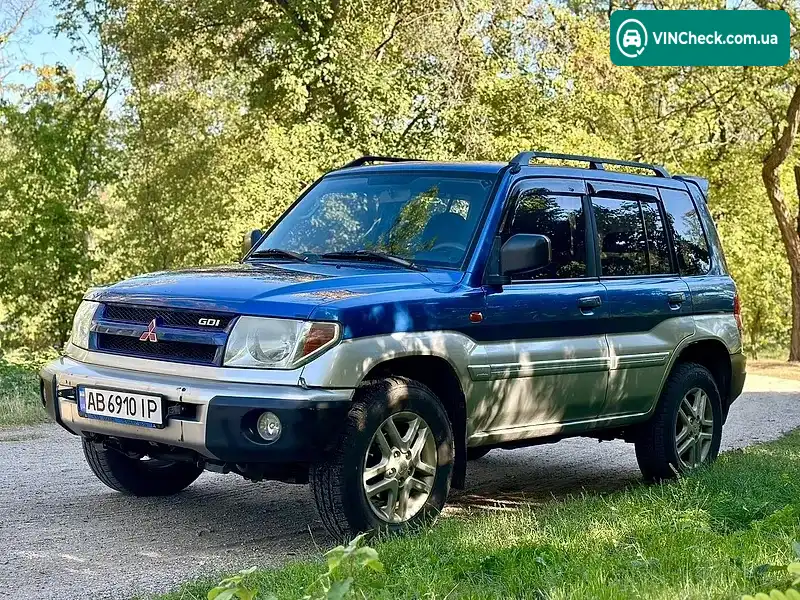 Mitsubishi Pajero Pinin 2002, фото з оголошення 2 з 20, VIN JMP0NH77W2X012159