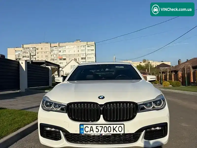 BMW 7 Series 2018, фото з оголошення 1 з 21, VIN WBA7E2C5XKB218468