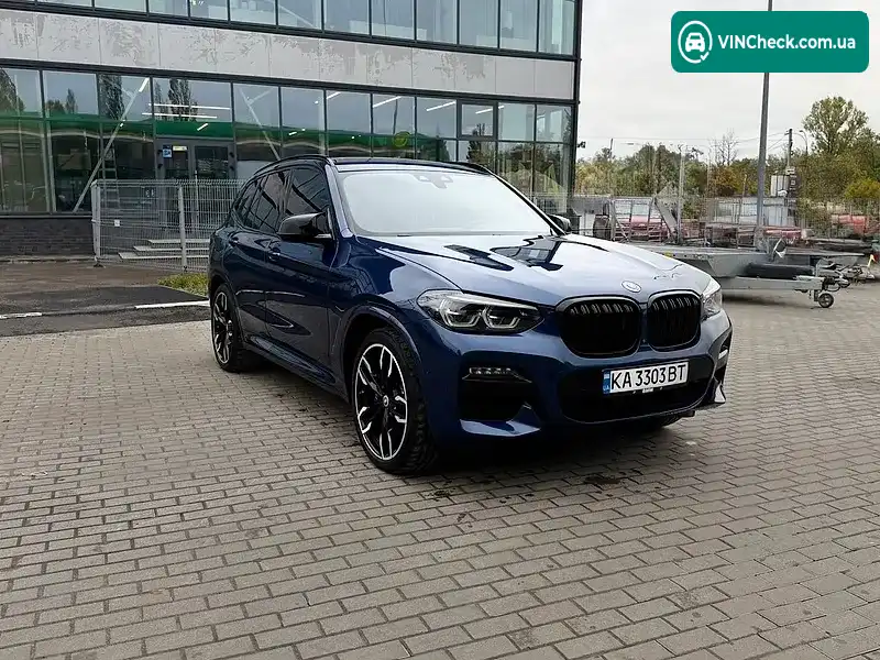 BMW X3 2018, фото з оголошення 1 з 20, VIN 5UXTS3C58J0Y97794