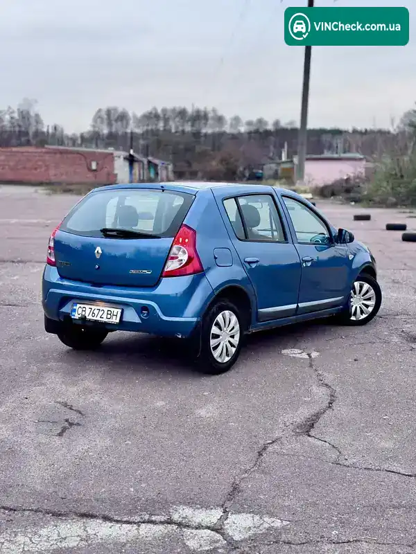 Renault Sandero 2011, фото з оголошення 2 з 20, VIN X7LBSRBYABH449215