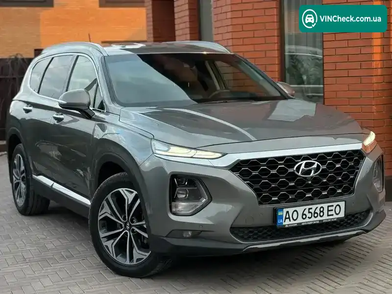 Hyundai Santa FE 2018, фото з оголошення 1 з 21, VIN KMHS381CDKU053435