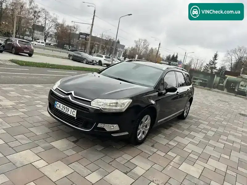 Citroen C5 2009, фото з оголошення 2 з 21, VIN VF7RW9HZC9L534991