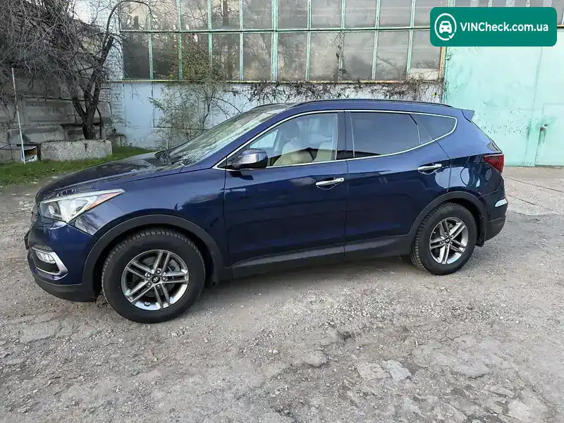 Hyundai Santa FE 2016, фото з оголошення 2 з 12, VIN 5XYZUDLB2HG409123