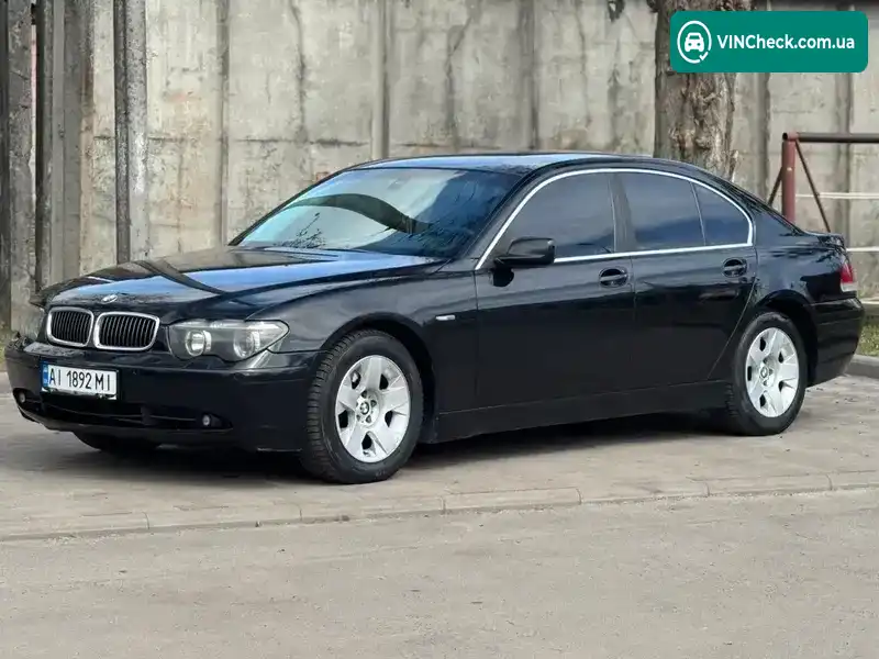 BMW 7 Series 2004, фото з оголошення 1 з 21, VIN WBAGL61020DM63299