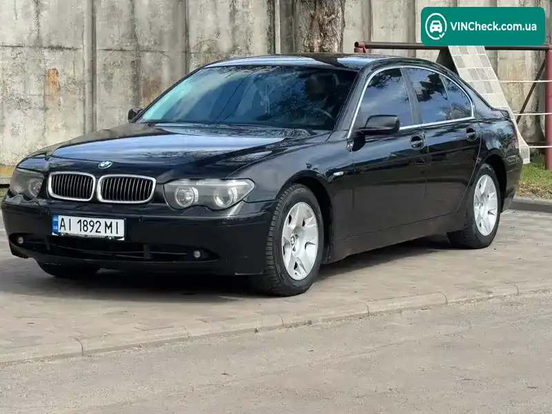BMW 7 Series 2004, фото з оголошення 2 з 21, VIN WBAGL61020DM63299
