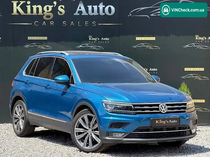 Volkswagen Tiguan 2018, фото з оголошення 1 з 20, VIN WVGZZZ5NZKW346018