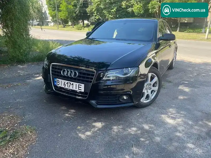 Audi A4 2010, фото з оголошення 1 з 7, VIN WAUZZZ8K0AN045948