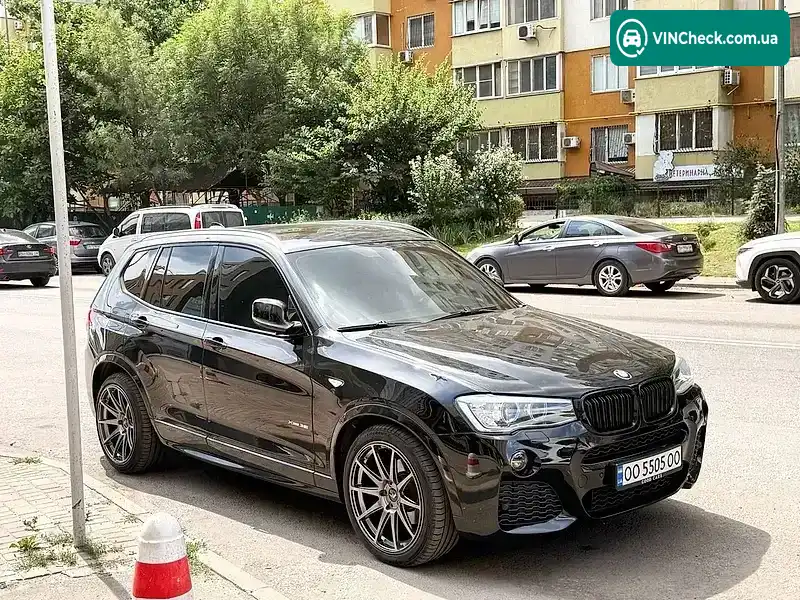 BMW X3 2013, фото з оголошення 2 з 16, VIN 5UXWX7C57EL983463
