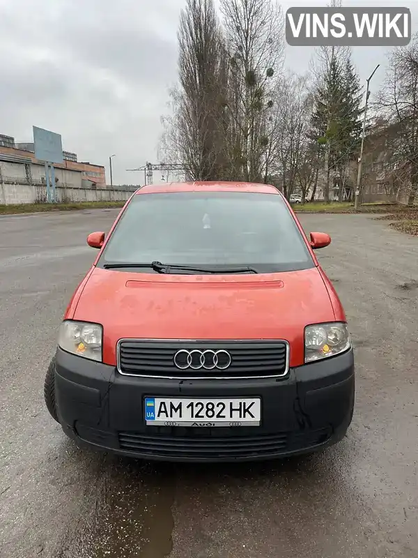 Audi A2 2002, фото з оголошення 1 з 14, VIN WAUZZZ8ZX2N035040