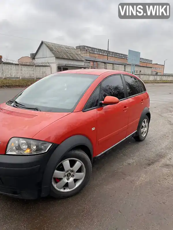 Audi A2 2002, фото з оголошення 2 з 14, VIN WAUZZZ8ZX2N035040