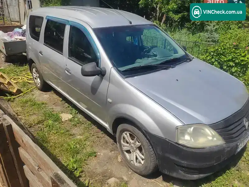 Renault Logan 2009, фото з оголошення 1 з 6, VIN VF1KSRAB542035353