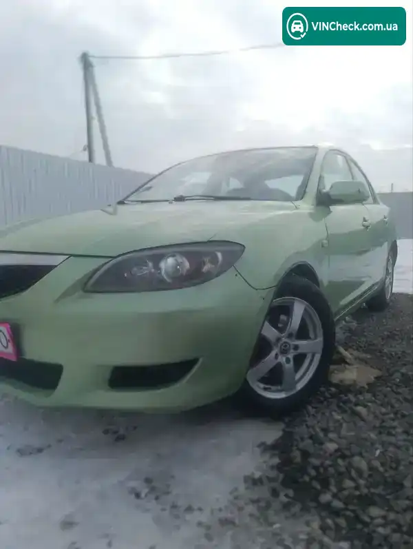 Mazda 3 2005, фото з оголошення 1 з 10, VIN JMZBK12Z561322861