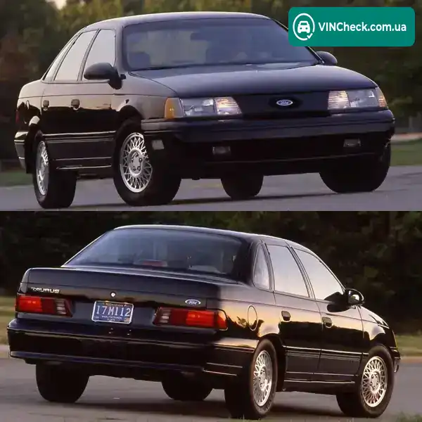 Ford Taurus 1990, фото з оголошення 1 з 2, VIN 1FACP3209KA110078