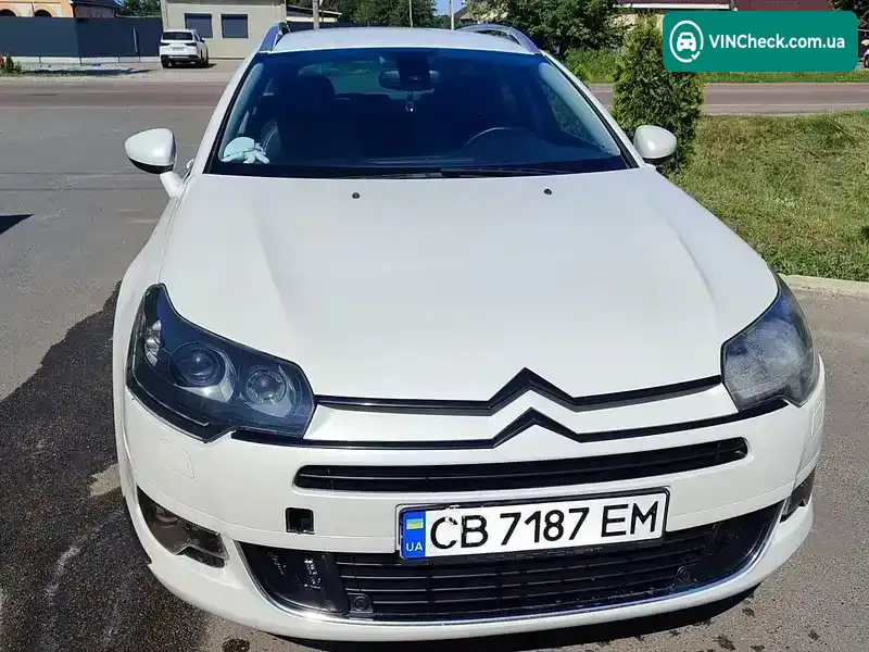 Citroen C5 2013, фото з оголошення 1 з 11, VIN VF7RW4HLACL525170